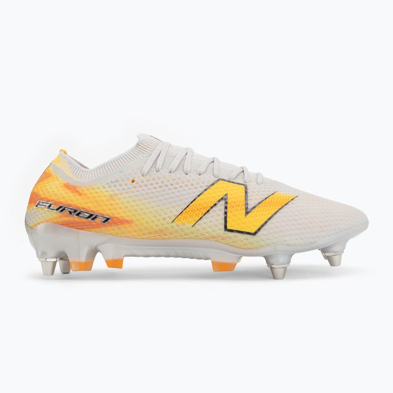 Football boots New Balance Furon Elite V9 SG fresh air/satsuma orange 2