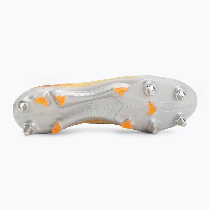 Football boots New Balance Furon Elite V9 SG fresh air/satsuma orange 4