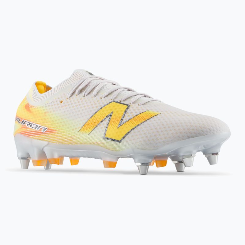 Football boots New Balance Furon Elite V9 SG fresh air/satsuma orange