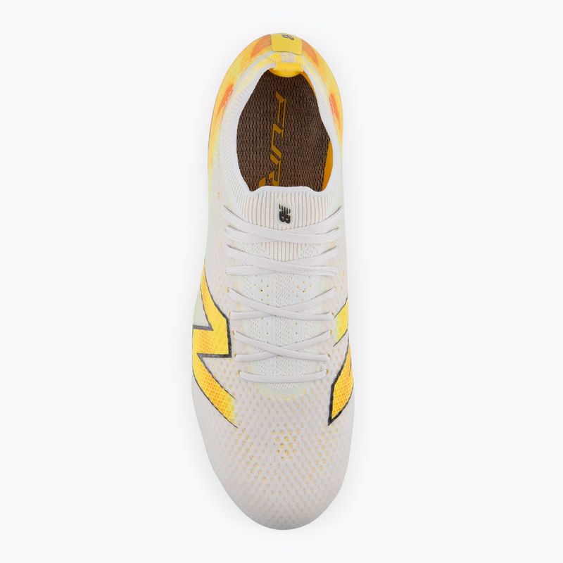 Football boots New Balance Furon Elite V9 SG fresh air/satsuma orange 3