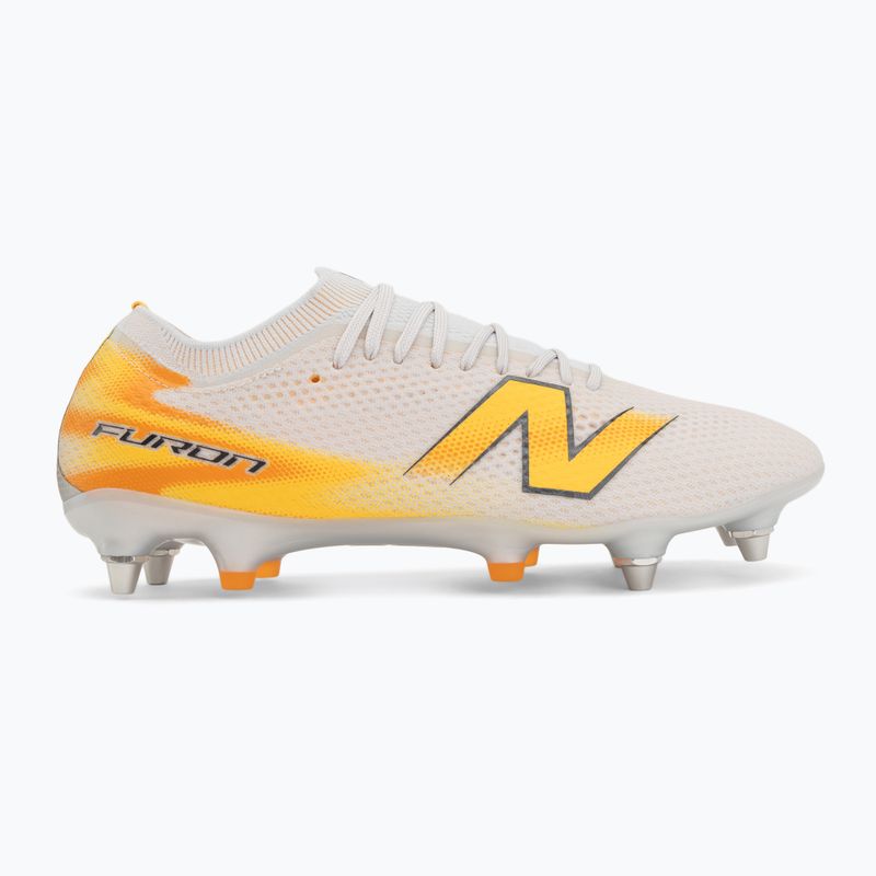 Football boots New Balance Furon Pro V9 SG fresh air/satsuma orange 2