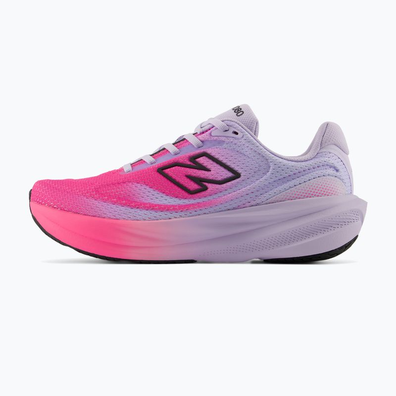 Women's running shoes New Balance 1080's V15 smoked violet/pink heat/black 3
