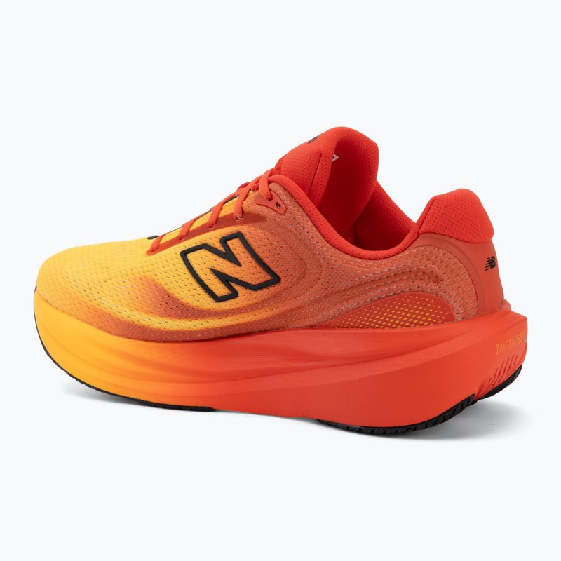 Men's running shoes New Balance 1080's V15 satsuma orange/neo flame/black 3
