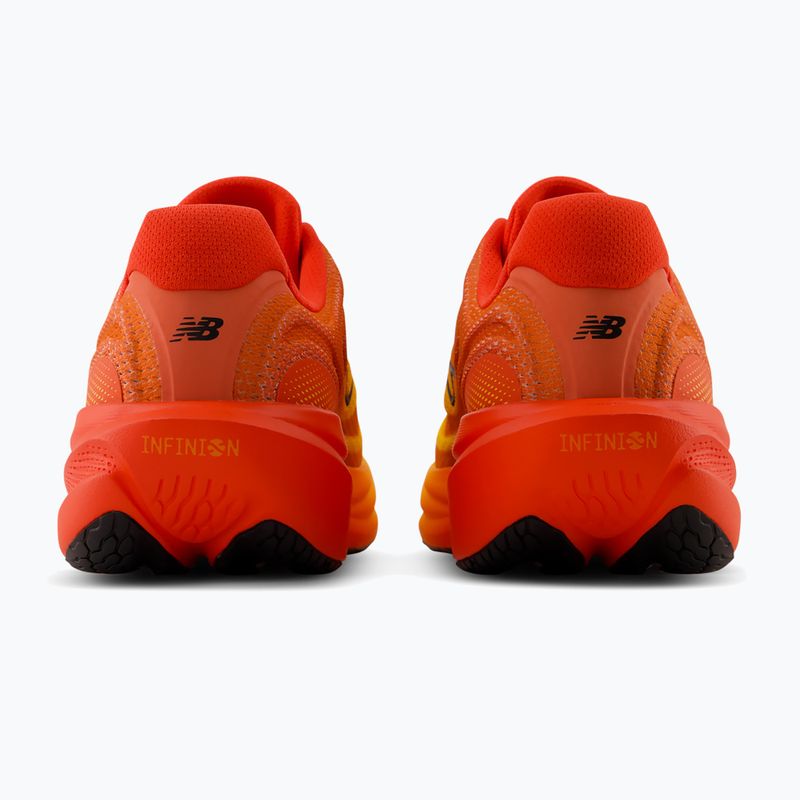 Men's running shoes New Balance 1080's V15 satsuma orange/neo flame/black 3