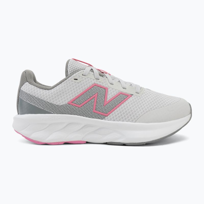 Children's running shoes New Balance 520's Lace V9 grey matter/signal pink 2