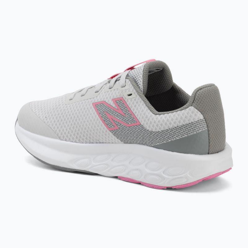 Children's running shoes New Balance 520's Lace V9 grey matter/signal pink 3