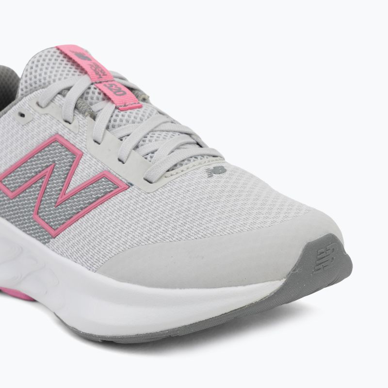 Children's running shoes New Balance 520's Lace V9 grey matter/signal pink 7