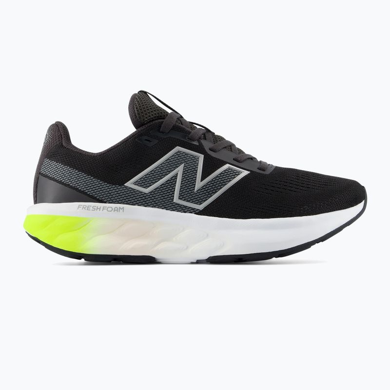Women's running shoes New Balance Fresh Foam 520's V9 black cement/dark silver metallic/pink salt 2