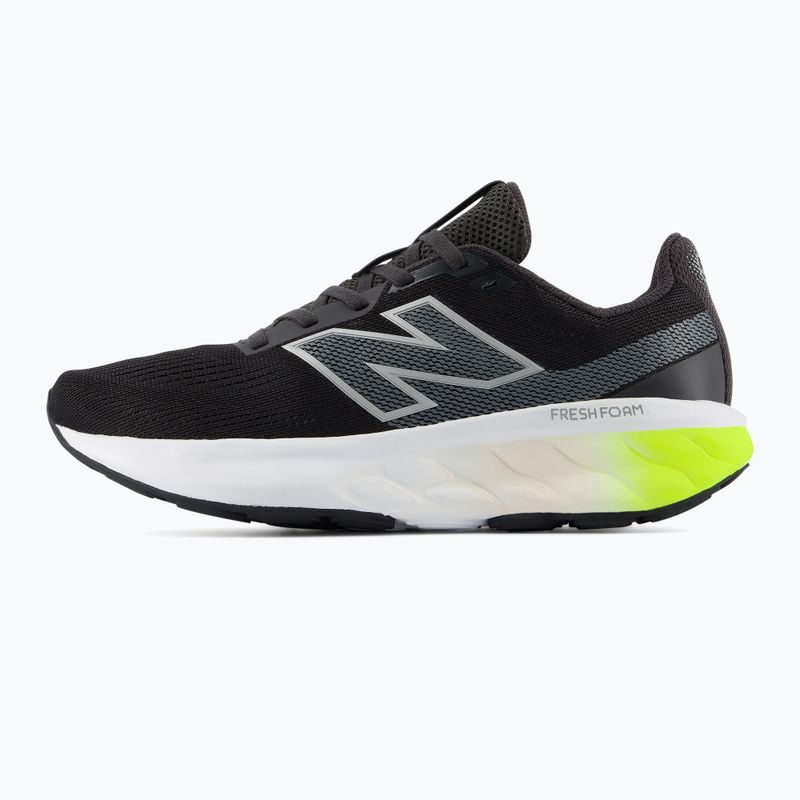 Women's running shoes New Balance Fresh Foam 520's V9 black cement/dark silver metallic/pink salt 3