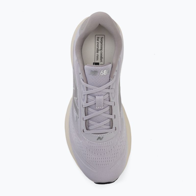 Women's running shoes New Balance Fresh Foam 680's V9 horizon grey/truffle salt 5