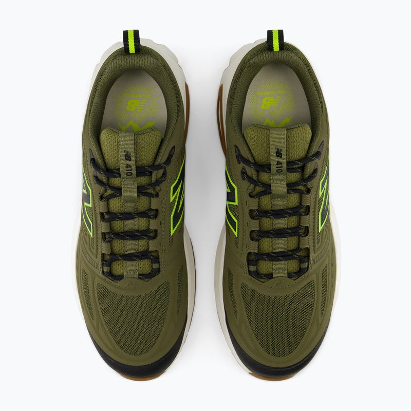Men's running shoes New Balance 410's V9 wakame/black/alkaline green 4