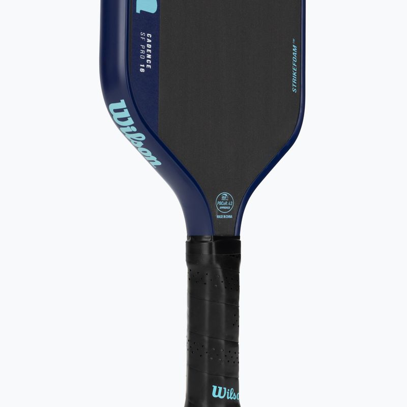 Pickleball paddle Wilson Cadence SF Pro 16 black/blue 4
