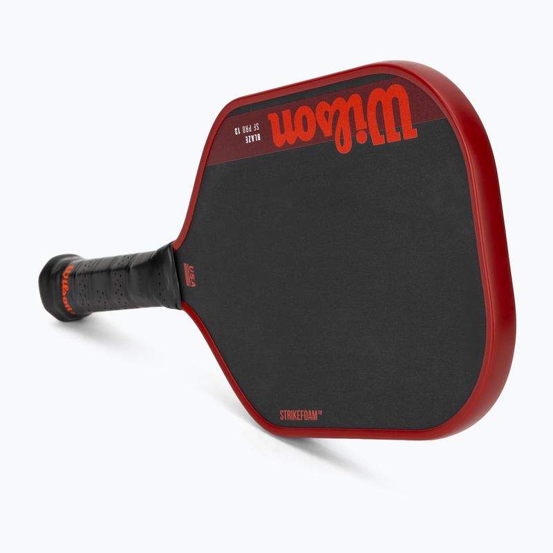 Pickleball paddle Wilson Blaze SF Pro 13 black/red 2