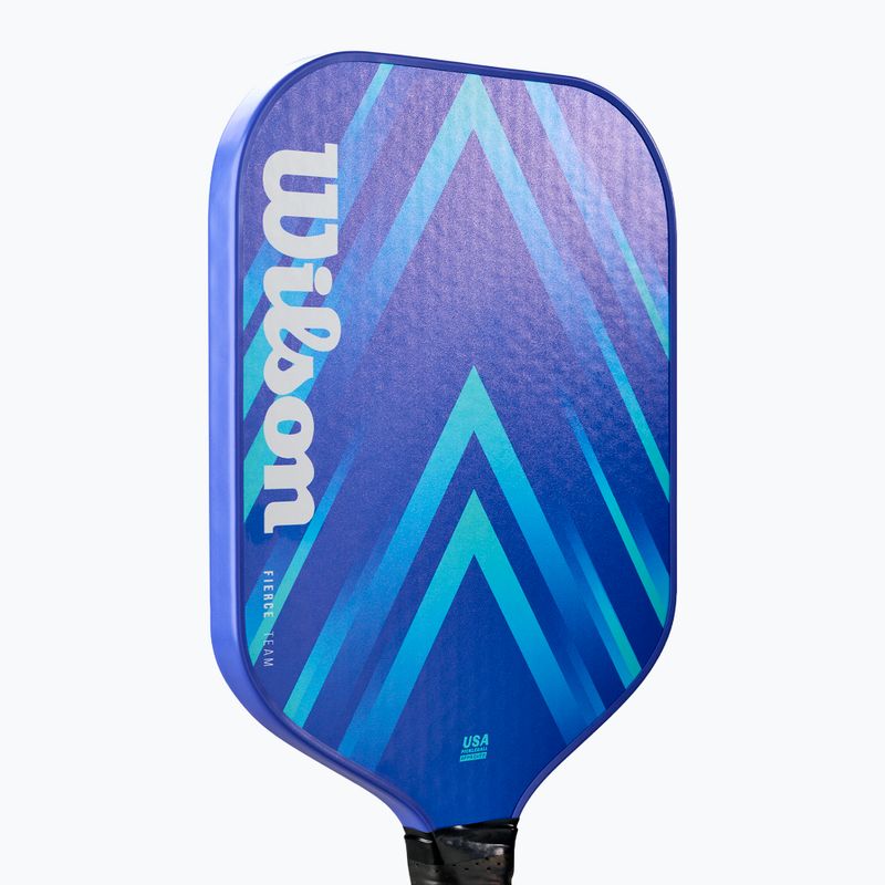 Pickleball paddle Wilson Fierce Team V2 blue/white 6