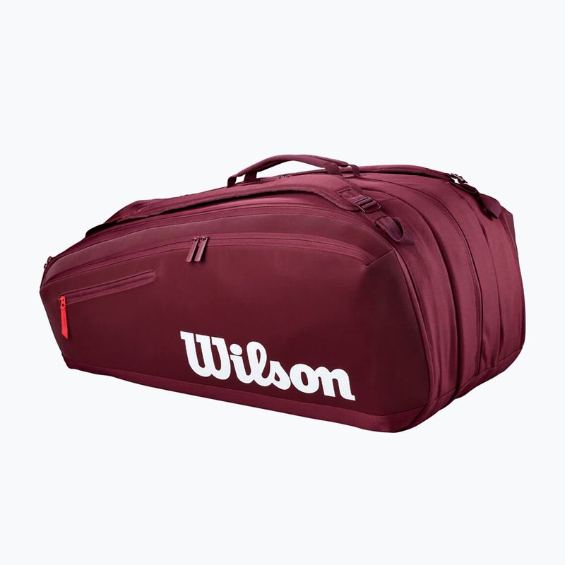 Tennis bag Wilson Defyer Racket Bag 15Pk V1 red 2