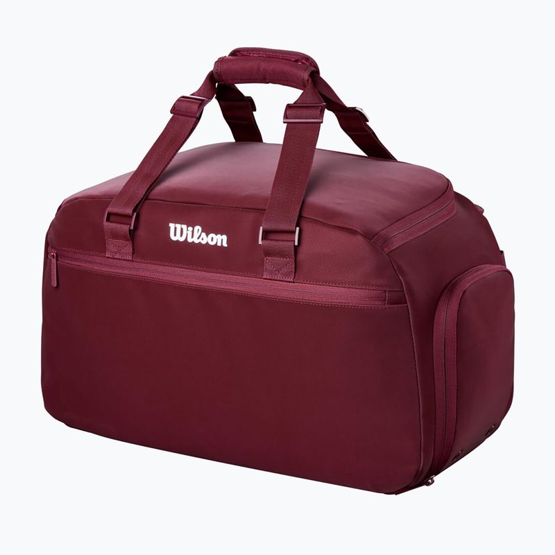 Tennis bag Wilson Defyer Small Tennis Duffel V1 red 2
