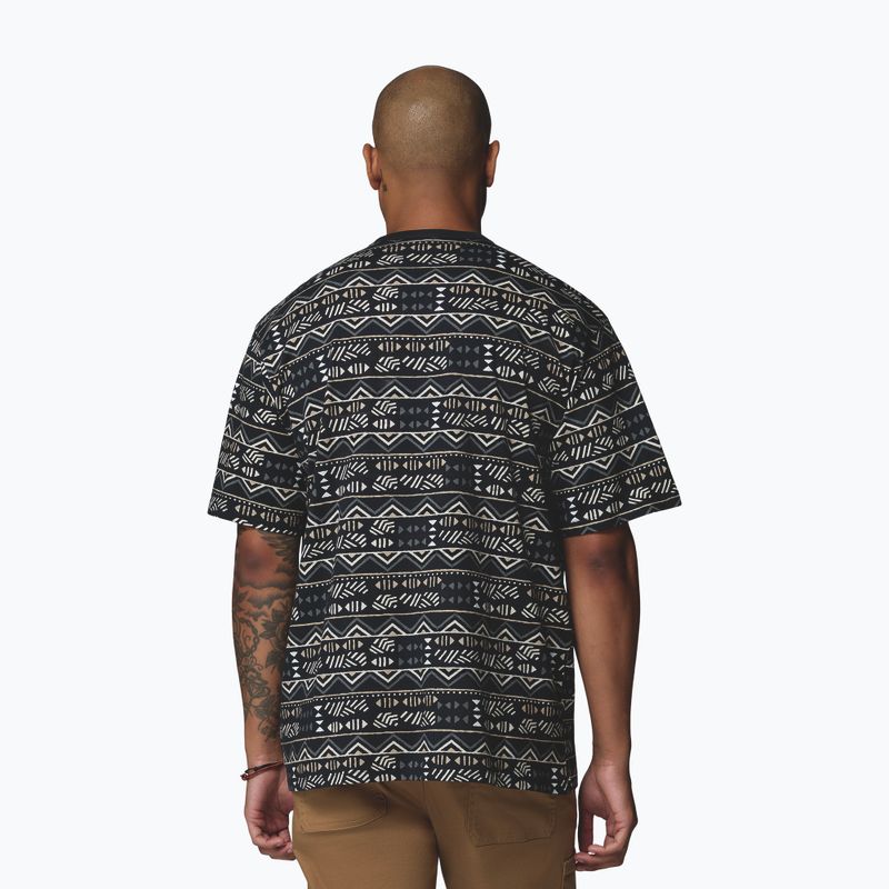 Men's T-shirt Columbia CSC Heavyweight Printed Tee black/horizons 3