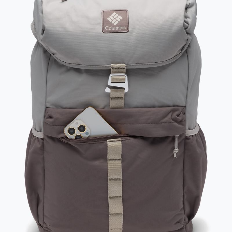 Urban backpack Columbia Trail Traveler II 28 l flint grey/iron/dark stone 3