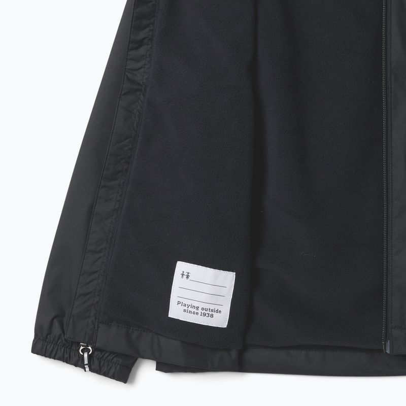 Children's rain jacket Columbia Rainy Trails III Fleece Lined black 3