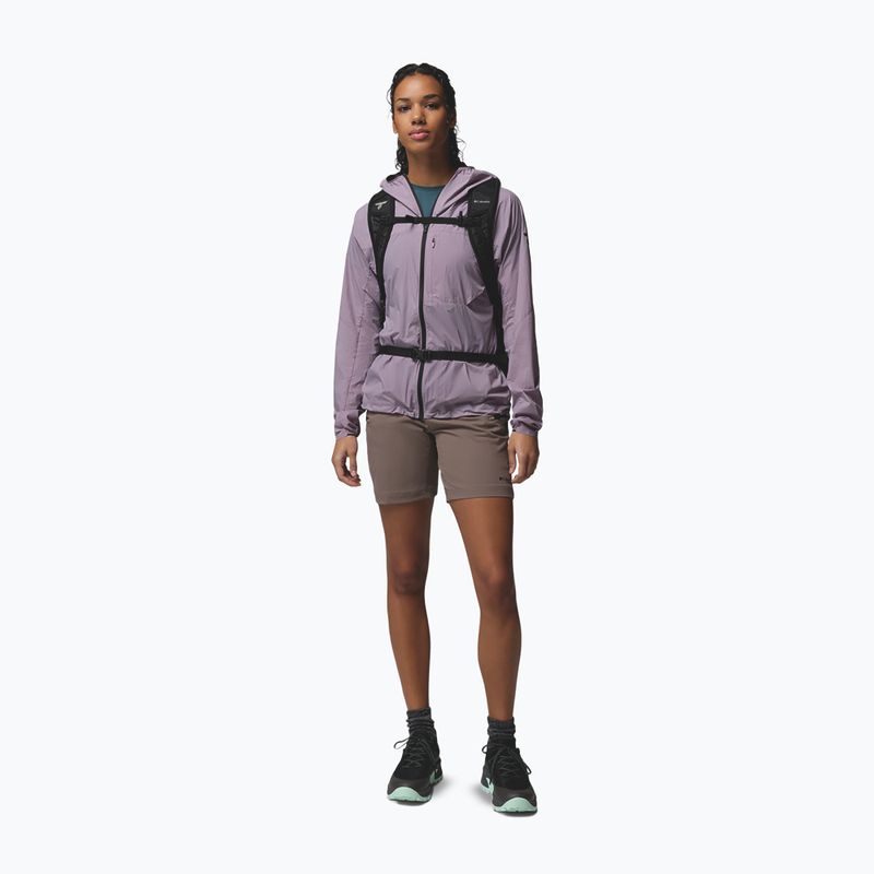 Women's wind jacket Columbia Khyex Pro Wind shale purple 2