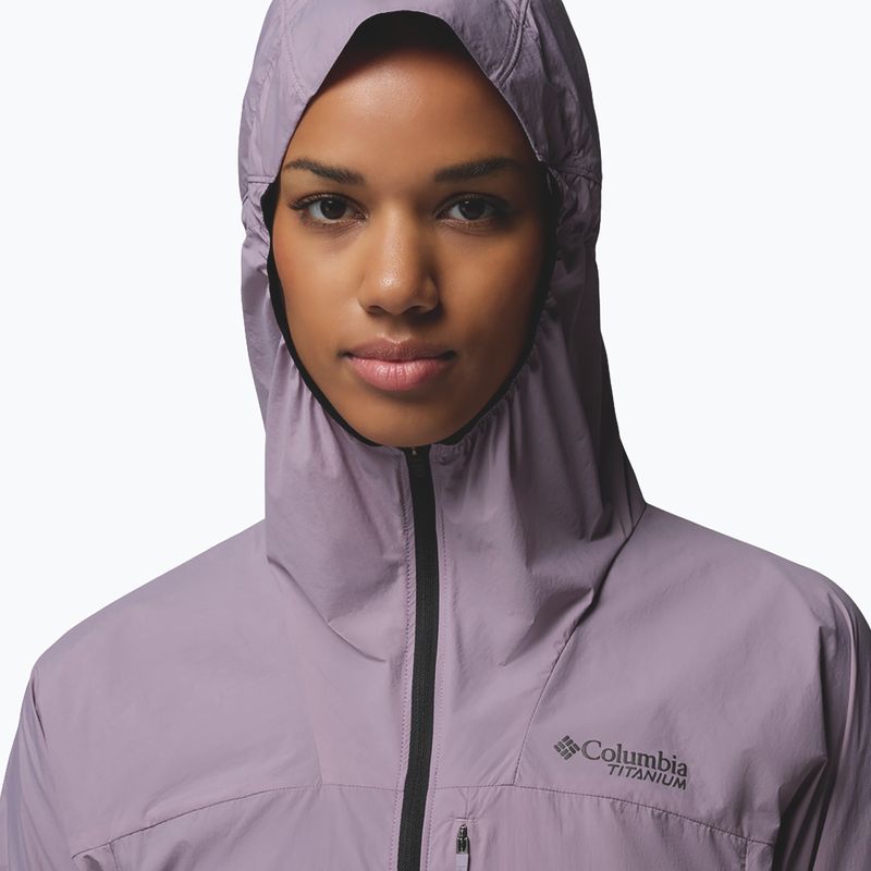 Women's wind jacket Columbia Khyex Pro Wind shale purple 6