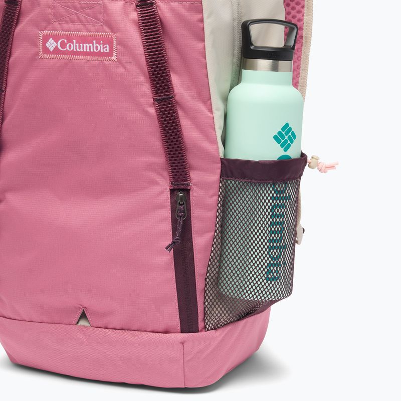 Hiking backpack Columbia Echo Mountain 25 l rosette/dark stone/moonvista/sand dune 5