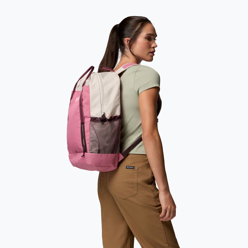 Hiking backpack Columbia Echo Mountain 25 l rosette/dark stone/moonvista/sand dune 9