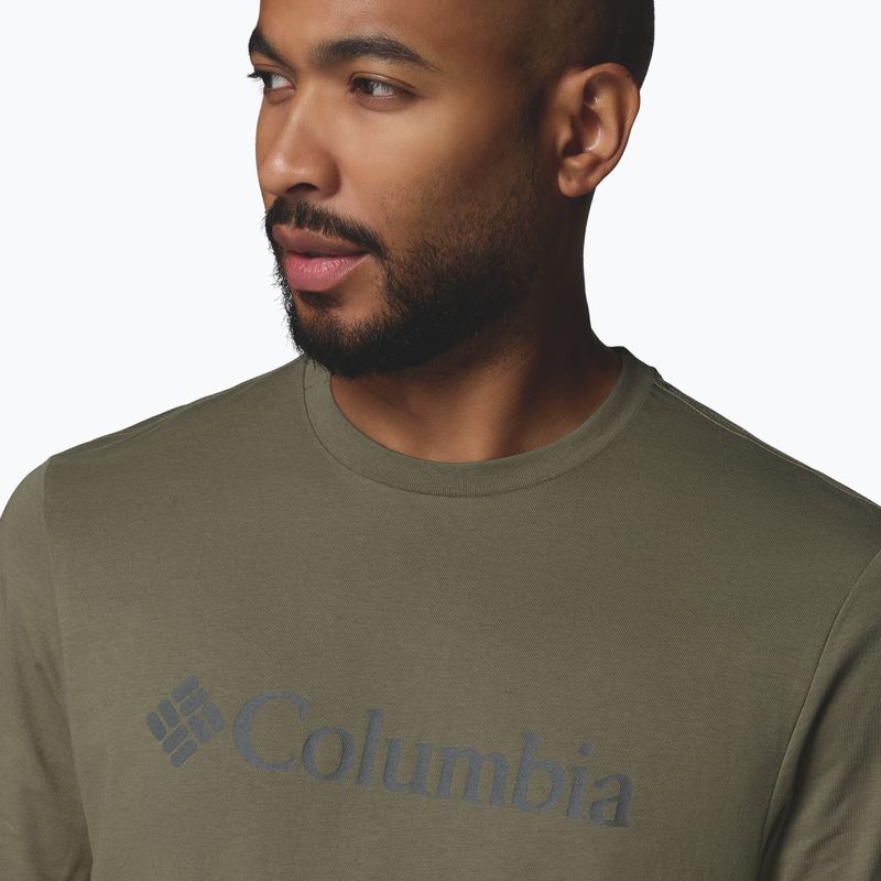 Men's T-shirt Columbia CSC Basic Logo Tee stone green/gem columbia 5
