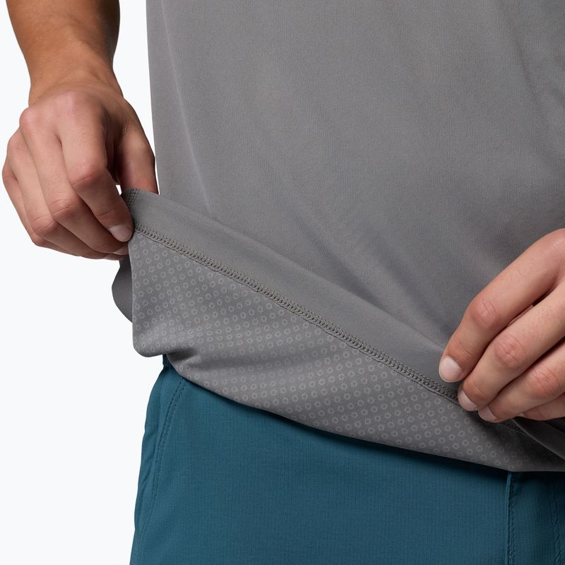 Men's T-shirt Columbia Zero Rules Light Graphic Crew city grey/scripted peaks 6