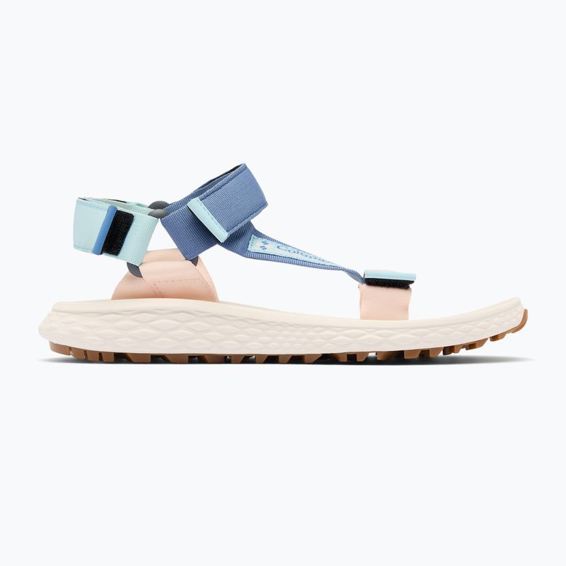 Women's sandals Columbia Konos Globetrot blue dusk/peach quartz 2