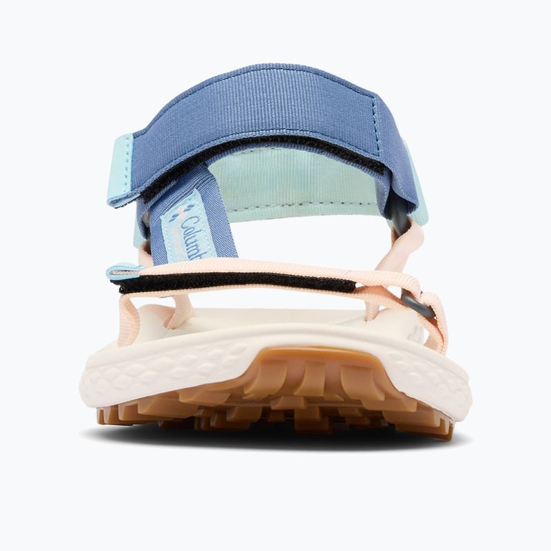 Women's sandals Columbia Konos Globetrot blue dusk/peach quartz 6