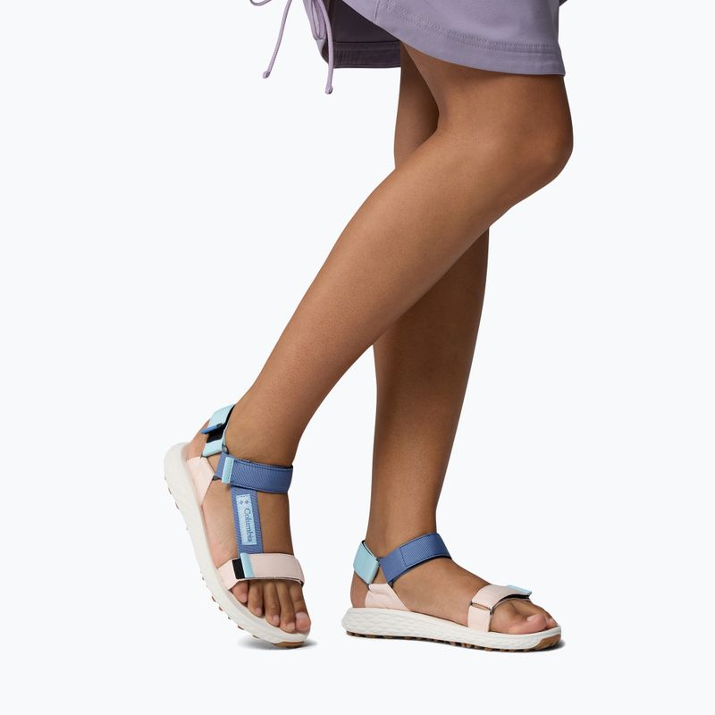 Women's sandals Columbia Konos Globetrot blue dusk/peach quartz 10