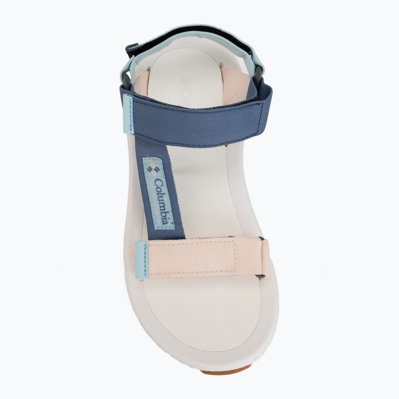 Women's sandals Columbia Konos Globetrot blue dusk/peach quartz 5