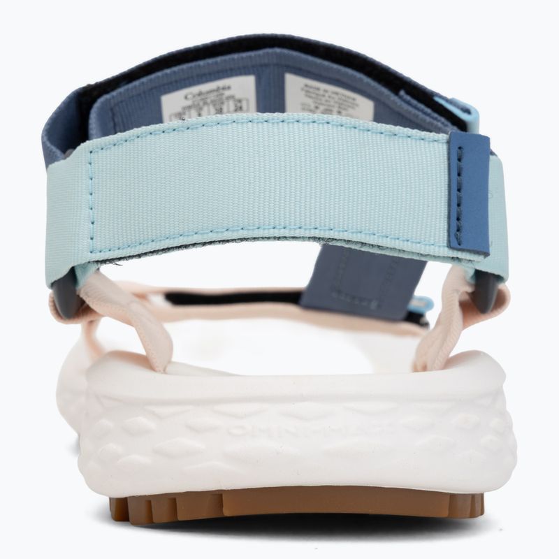 Women's sandals Columbia Konos Globetrot blue dusk/peach quartz 6