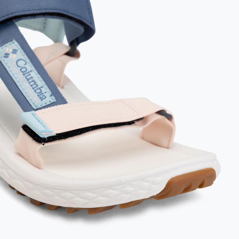 Women's sandals Columbia Konos Globetrot blue dusk/peach quartz 7