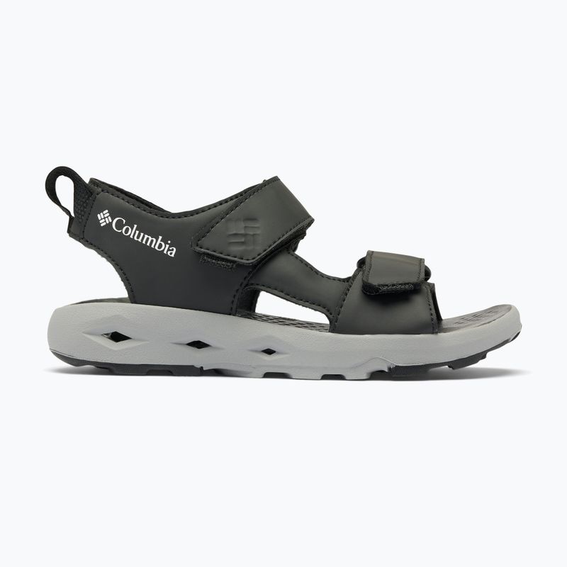 Children's sandals Columbia Techsun Adventure black/white 2