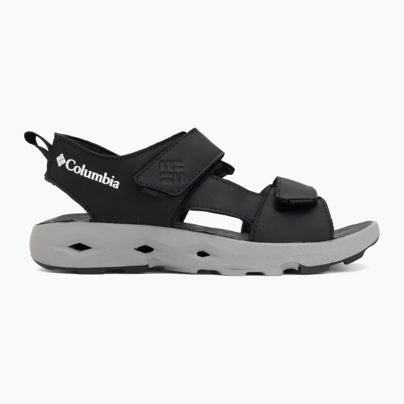 Children's sandals Columbia Techsun Adventure black/white 2