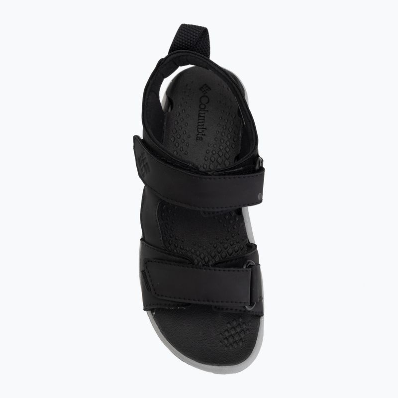 Children's sandals Columbia Techsun Adventure black/white 5