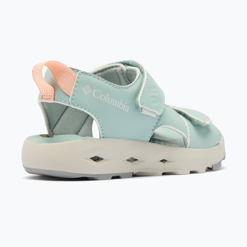 Children's sandals Columbia Techsun Adventure crushed blue/blush rose 5
