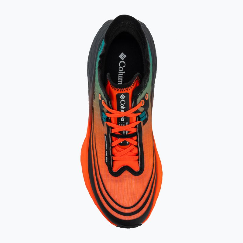 Men's hiking boots Columbia Konos Speed Trail ATR teal chloride/blaze 5