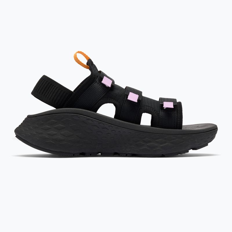 Women's sandals Columbia Konos Elevate black/hydrangea 2