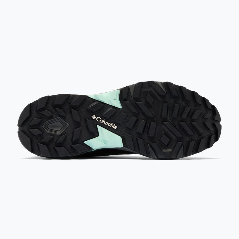 Women's trekking boots Columbia Tellurix Peak Waterproof black/sea ice 15