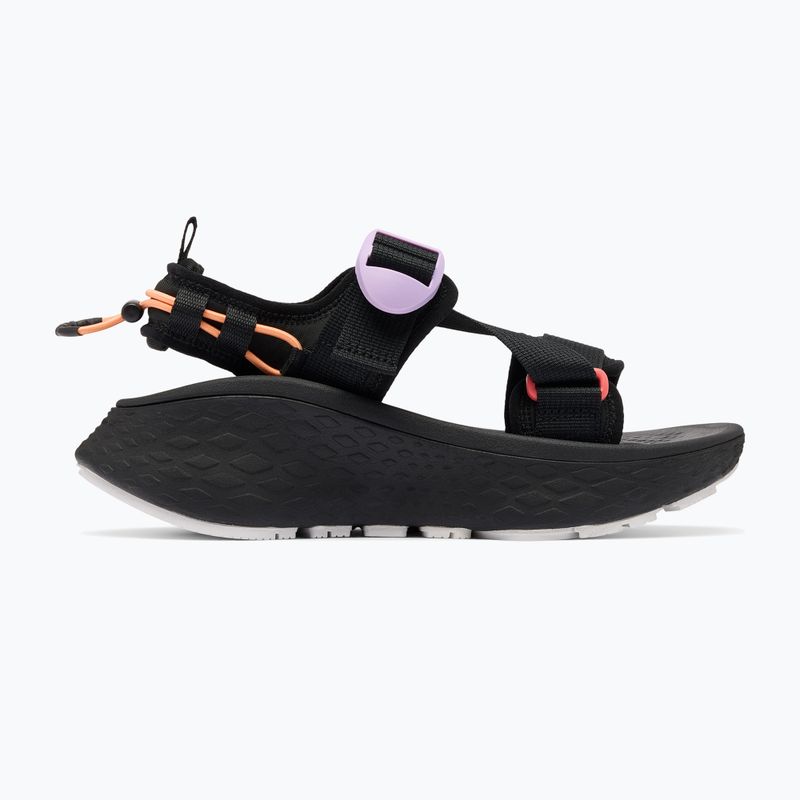 Women's sandals Columbia Konos Elevate black/hydrangea 2