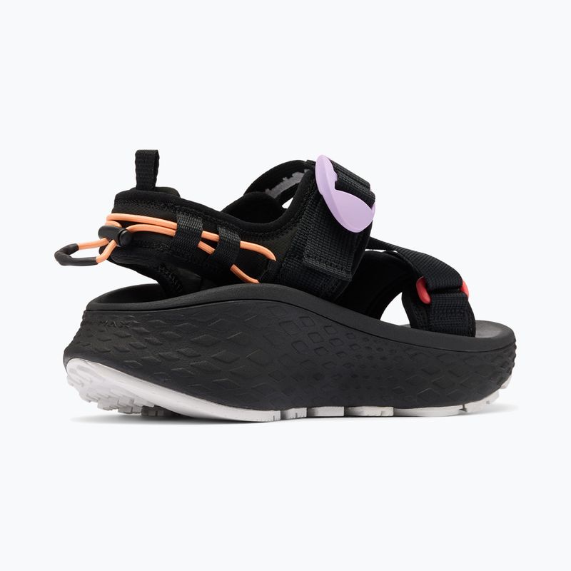 Women's sandals Columbia Konos Elevate black/hydrangea 5