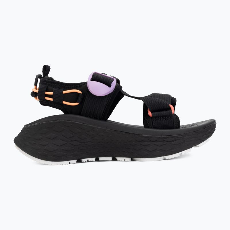 Women's sandals Columbia Konos Elevate black/hydrangea 2