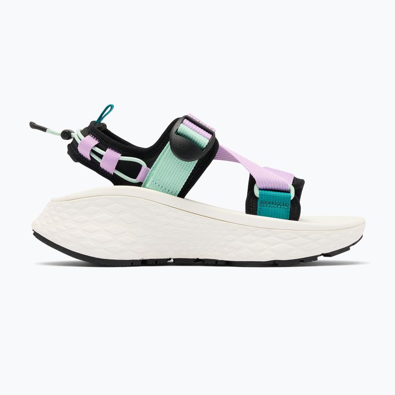 Women's sandals Columbia Konos Elevate Strap black/sea ice 2