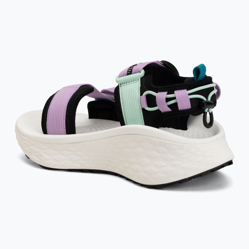 Women's sandals Columbia Konos Elevate Strap black/sea ice 3