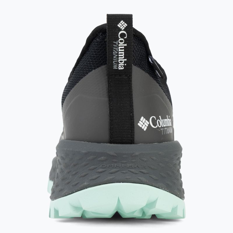 Women's trekking boots Columbia Tellurix Titanum Outdry black/sea ice 6