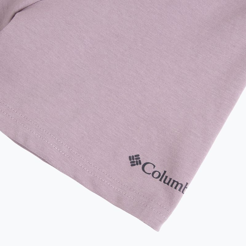 Men's T-shirt Columbia CSC Seasonal Graphic shale purple/heavenly stacked gem 4