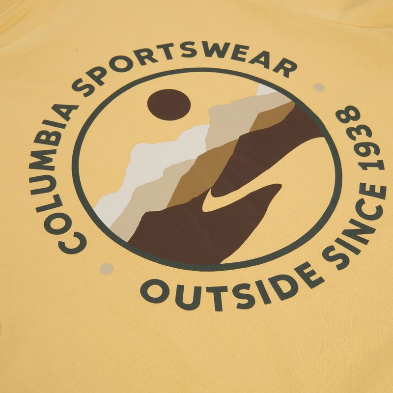 Men's T-shirt Columbia CSC Outdoor Back Graphic sand dune/scoped view 4
